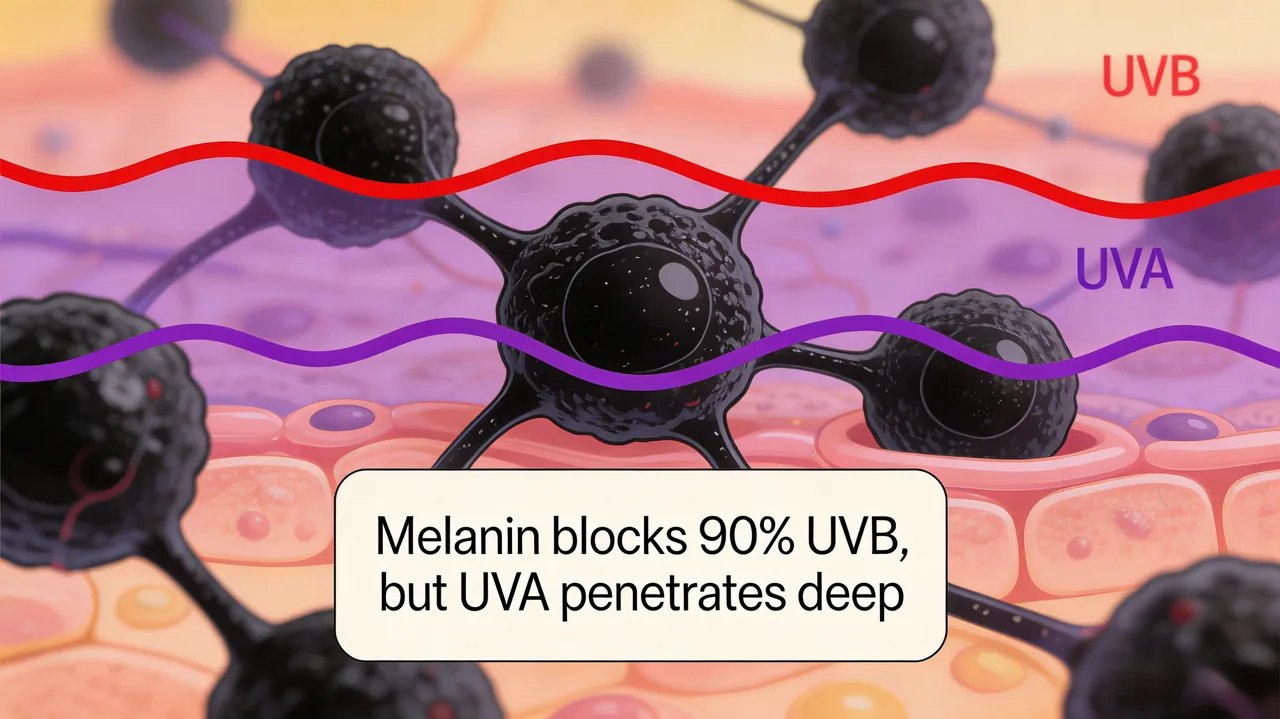 The Limitations of Melanin’s Protection: Natural SPF Is Far From Sufficient